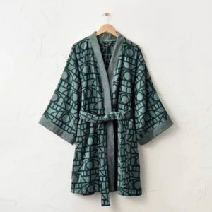 Opalhouse Green Geometric Robe